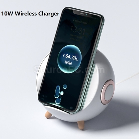 Customization 10W Wireless Charger Bluetooth Speaker Promotional Products