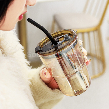 Customization Glass Coffee Cup Promotional Products