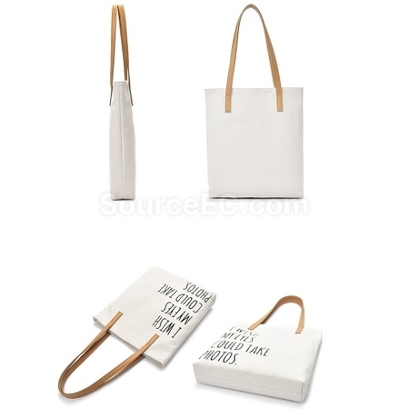 Customization PU Canvas Bag Promotional Products