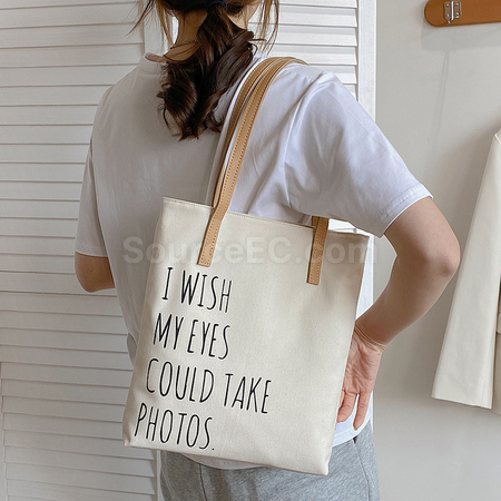 Customization PU Canvas Bag Promotional Products