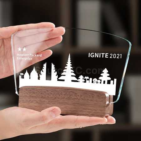 Customization Crystal Trophy Promotional Products