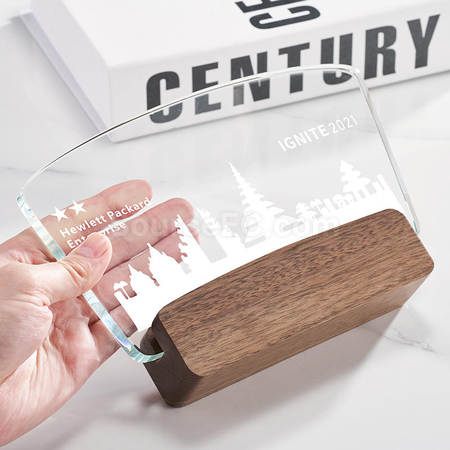 Customization Crystal Trophy Promotional Products