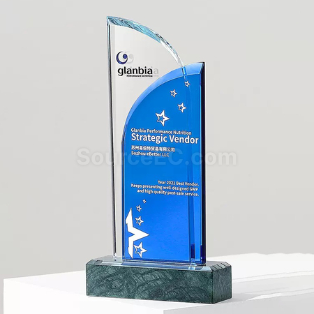 Customization Crystal Trophy Promotional Products
