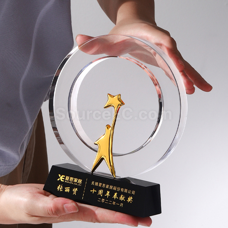 Customization Crystal Trophy Promotional Products