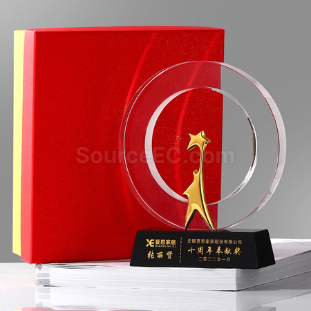 Customization Crystal Trophy Promotional Products
