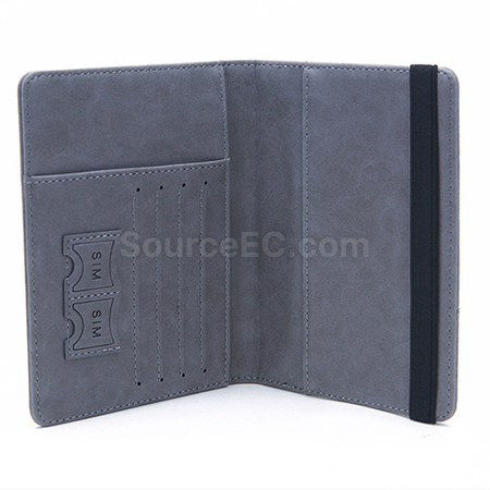 Customization Pu RFID Passport Case Promotional Products