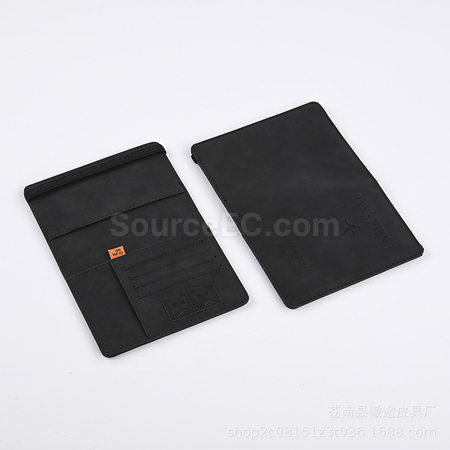 Customization Pu RFID Passport Case Promotional Products