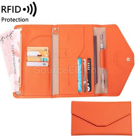 Customization Pu RFID Passport Case Promotional Products