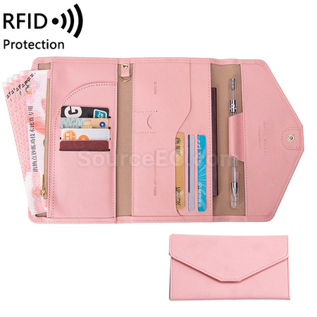 Customization Pu RFID Passport Case Promotional Products