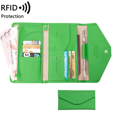 Customization Pu RFID Passport Case Promotional Products