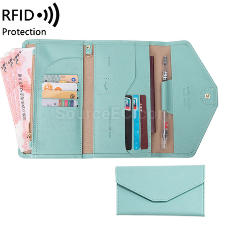 Customization Pu RFID Passport Case Promotional Products
