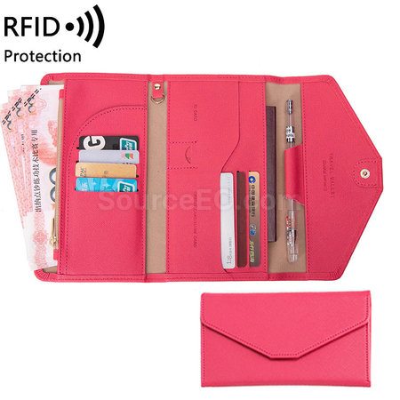 Customization Pu RFID Passport Case Promotional Products