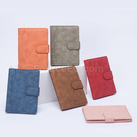 Customization Pu RFID Passport Case Promotional Products