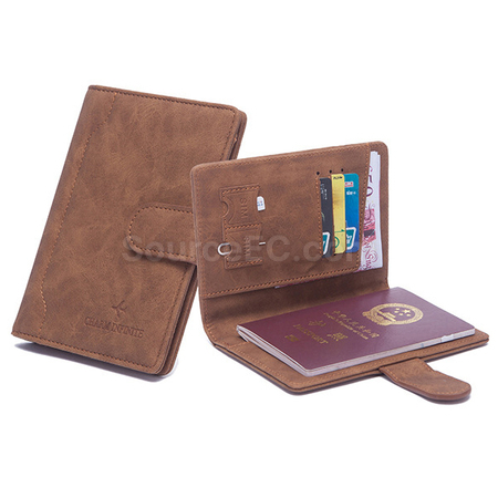 Customization Pu RFID Passport Case Promotional Products