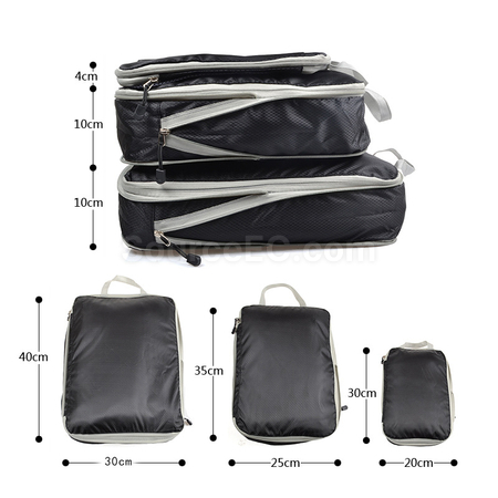 Customization 3PCS  Compression Packing Cubes Promotional Products