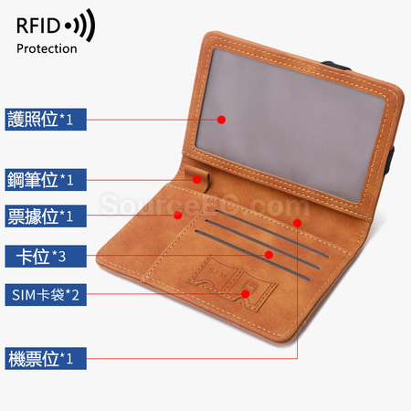 Customization RFID Passport Case Gift Set Promotional Products