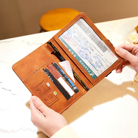 Customization RFID Passport Case Gift Set Promotional Products