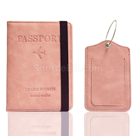 Customization Passport Covers and Luggage Tags Gift Set Promotional Products