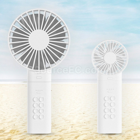 Customization Power Bank With Fan  Promotional Products