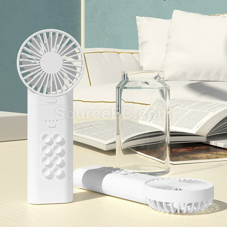 Customization Power Bank With Fan  Promotional Products