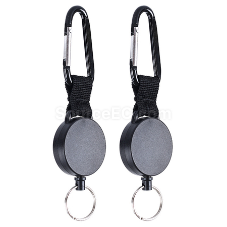 Customization Retractable Carabiner I.D. Badge Promotional Products