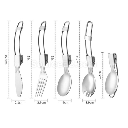Customization Outdoor Stainless Steel Tableware Promotional Products