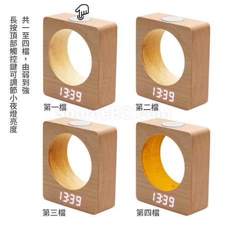 Customization Multi-functional Clock with Light Promotional Products