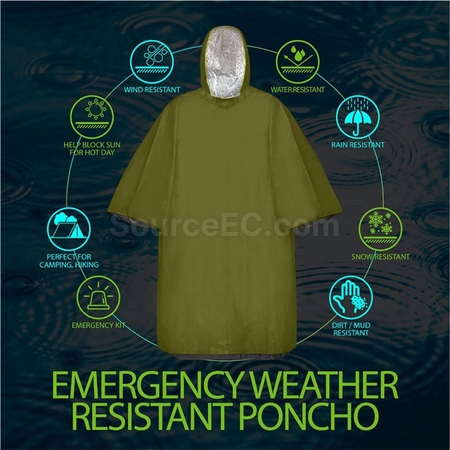 Customization Rain Poncho Promotional Products
