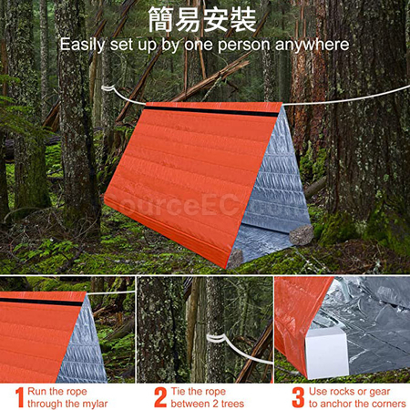 Customization Emergency Tube Tent Promotional Products