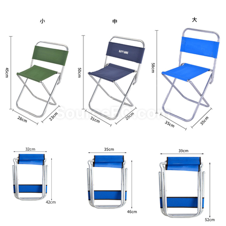 Customization Outdoor UltraLight Folding Backpacking Chair Promotional Products