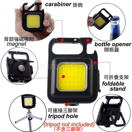 Customization Pocket Keychain LED Flashlight Promotional Products