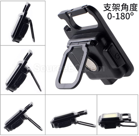 Customization Pocket Keychain LED Flashlight Promotional Products