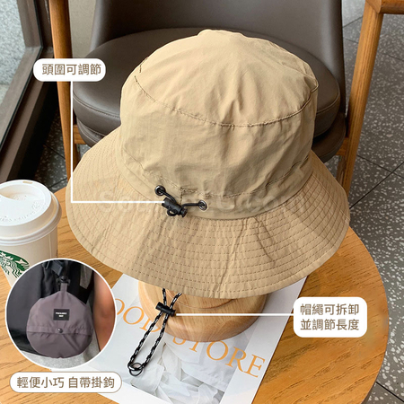 Customization Quick Dry Outdoor Waterproof Bucket Hat Promotional Products