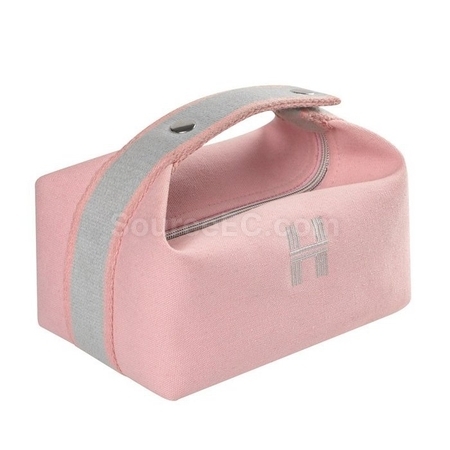 Customization Portable Travel Canvas Cosmetic Bag Promotional Products
