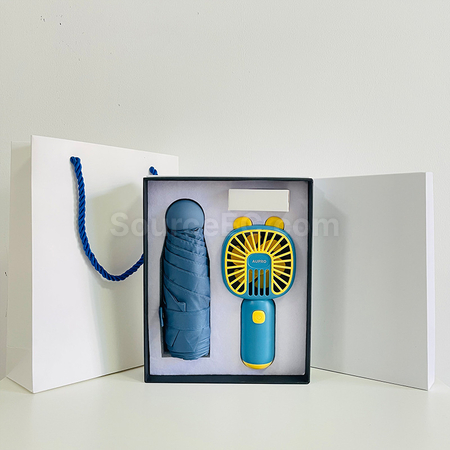 Customization Fan Umbrella Gift Set Promotional Products