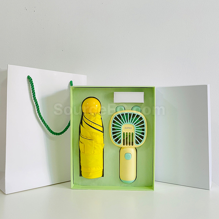 Customization Fan Umbrella Gift Set Promotional Products