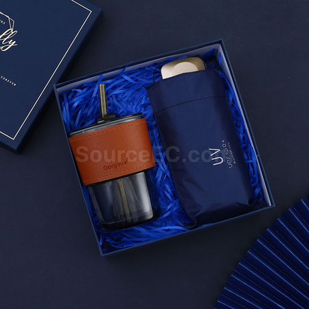 Customization Promotional Mug and Umbrella Gift Set Promotional Products