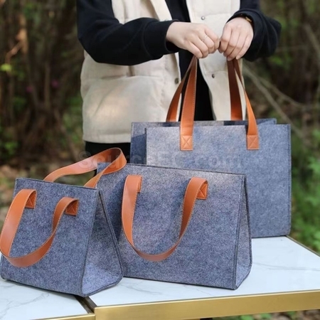 Customization Felt Large Capacity Tote Bag Promotional Products