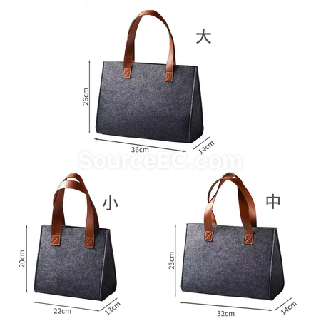 Customization Felt Large Capacity Tote Bag Promotional Products