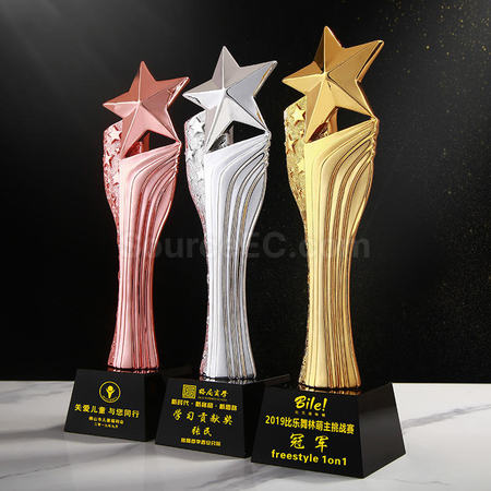 Customization Resin Crown Crystal Trophy Promotional Products