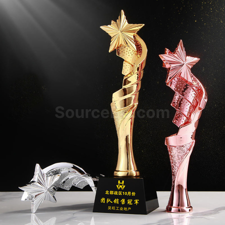 Customization Resin Crown Crystal Trophy Promotional Products