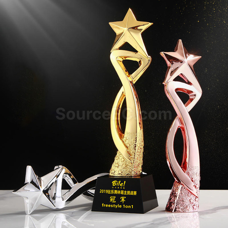 Customization Resin Crown Crystal Trophy Promotional Products