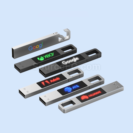 Customization LED USB Flash Drive Promotional Products