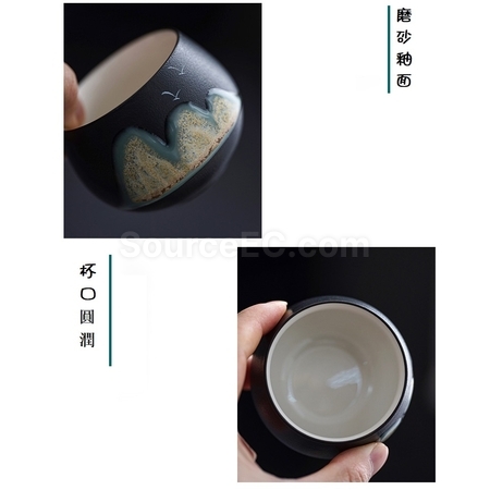 Customization Ceramic Tea Mug Gift Set Promotional Products