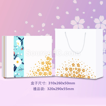 Customization Umbrella And Fan Business Gift Set Promotional Products