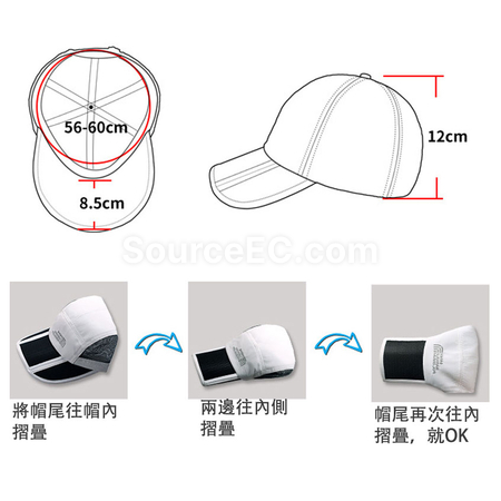 Customization Water-proof Foldable Cap Promotional Products