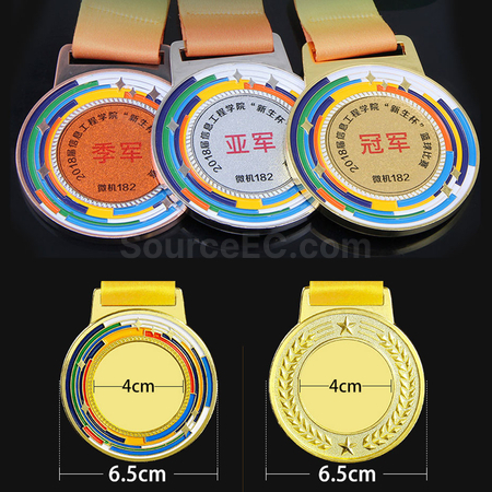 Customization Coloured Medal Promotional Products