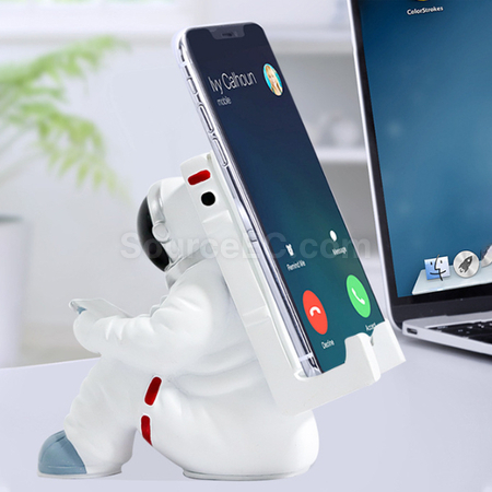 Customization Astronaut Cell Phone Holder Promotional Products