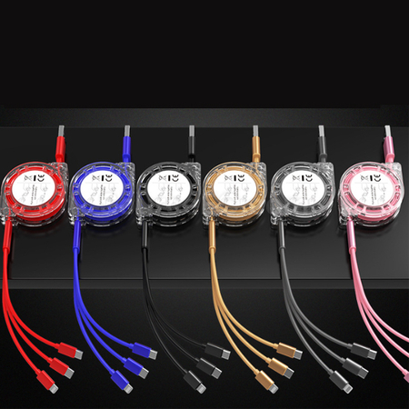 Customization One For Three Charging Cables Promotional Products