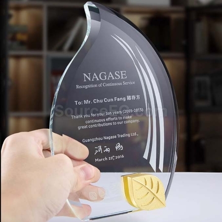 Customization Crystal Trophy Promotional Products